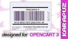 Tracking Numbers (Opencart 3)