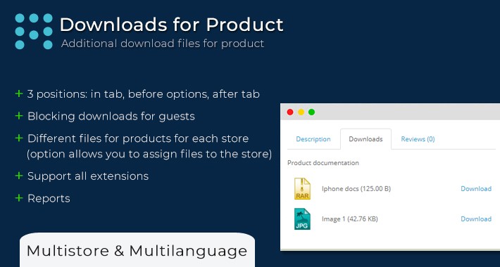 Downloads For Product | Product Attachments