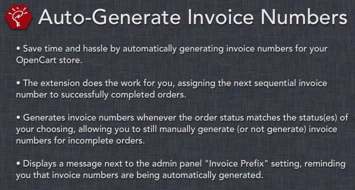 Auto-Generate Invoice Numbers