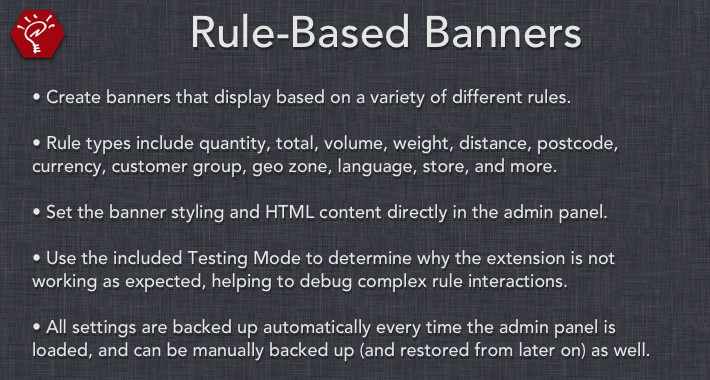 Rule-Based Banners