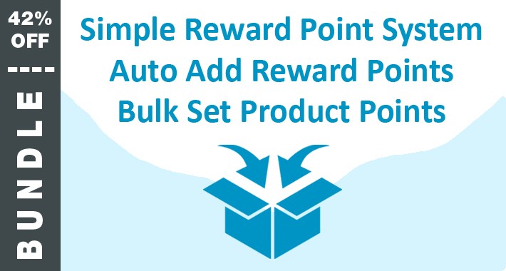 BUNDLE: Simple Reward, Auto Add, and Bulk Set Product Points