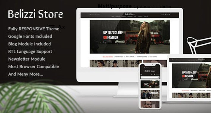 Belizzi - Multipurpose Responsive Fashion Opencart 3.x Theme