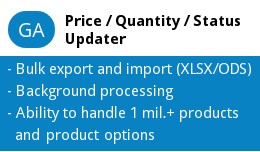 GA Price / Quantity / Status Updater