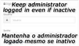 Disable Admin Logoff by Inactivity