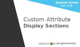 Attribute Custom Location / Section / Everywhere
