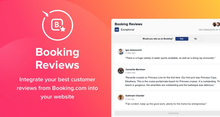 Booking Reviews for OpenCart