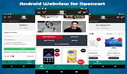 Android WebView for Opencart