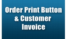 Order Print Button in Success, History page