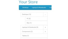 Category Menu Accordion