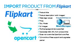 Import product from Flipkart