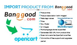 Import product from Banggood