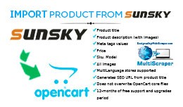 Import product from Sunsky-online