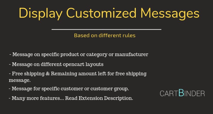 Create Customized Message : Show Based On Multiple Rules