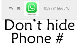 Dont Shrink phone number in mobile view