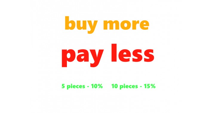 Discount coupon by quantity