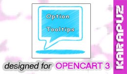 Product Option Tooltips (for Opencart 3)