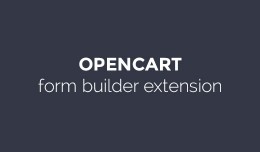 Form Builder Extension for OpenCart