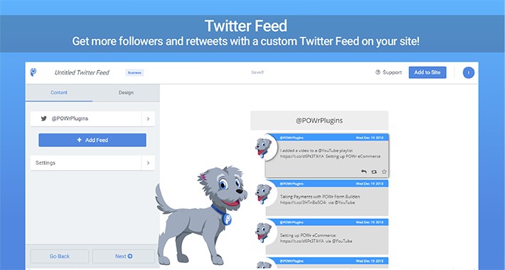 POWR Twitter Feed