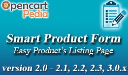 Opencart Smart Product Editor OCMOD Version, Jou..