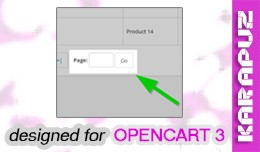 Easy Page Navigation (for Opencart 3)