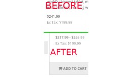 Product Options Price Range