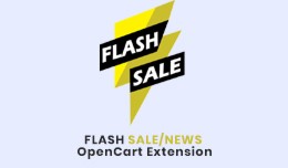 Flash Sales/News Opencart Extension