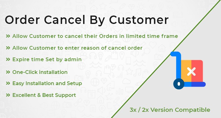 Cancel Items and Orders -  Customer Service