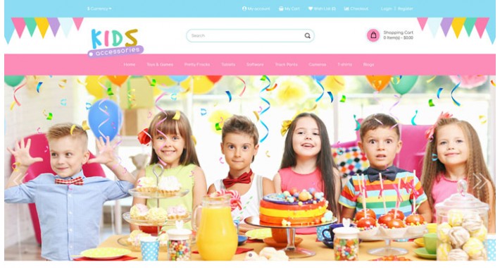 Engage - Kids Multipurpose Responsive Opencart  3.x