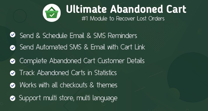 Ultimate Abandoned Cart - Best Ways to Recover Abandoned Carts