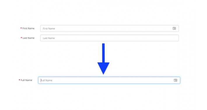 Merge First & Last Name Field on Registration Page - OCMOD