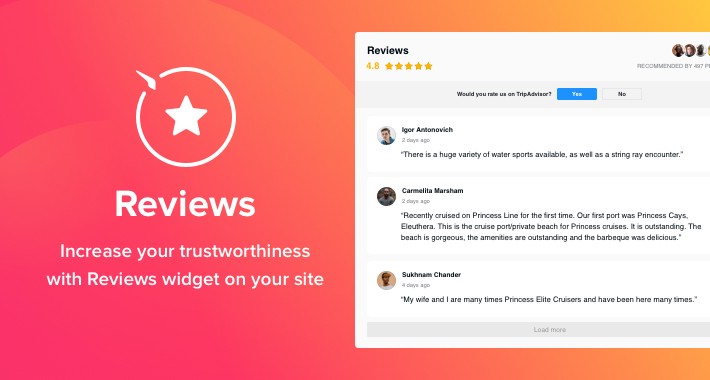 Elfsight Reviews for TripAdvisor