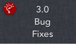 3.0 Bug Fixes