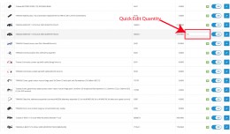 Quick Update OC Admin Product, Price, Quantity V..