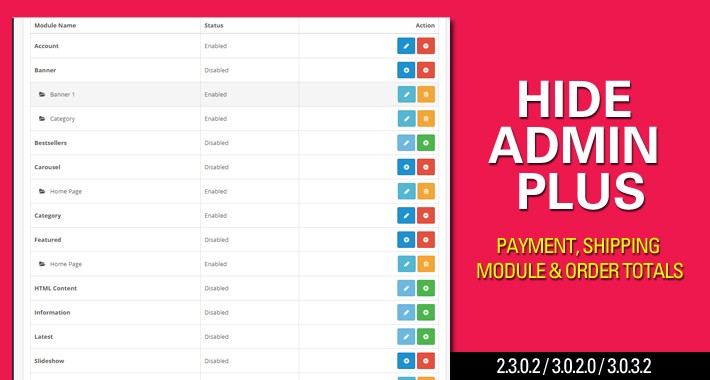 Hide Admin Plus