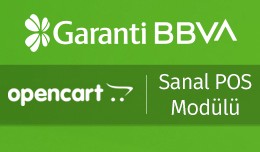 Garanti BBVA OpenCart Sanal POS Modülü (Ücret..