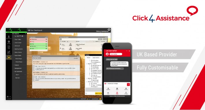 Click4Assistance Web Chat Software for OpenCart