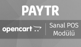 PayTR OpenCart Sanal POS Modülü - PayTR OpenCa..