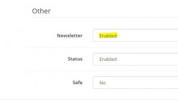 Newsletter Yes by default in Admin, Checkout, Re..