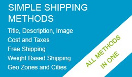 Simple Shipping (Delivery) Methods