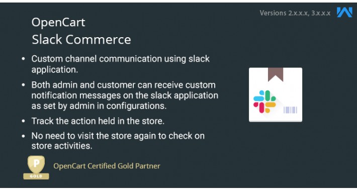 Opencart Slack Commerce
