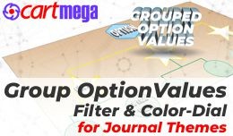 Group OptionValues Filter/ColorDial for Journal ..