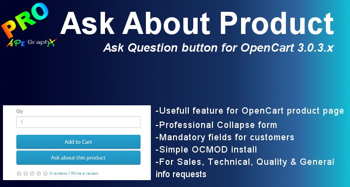 Ask About Product - PRO