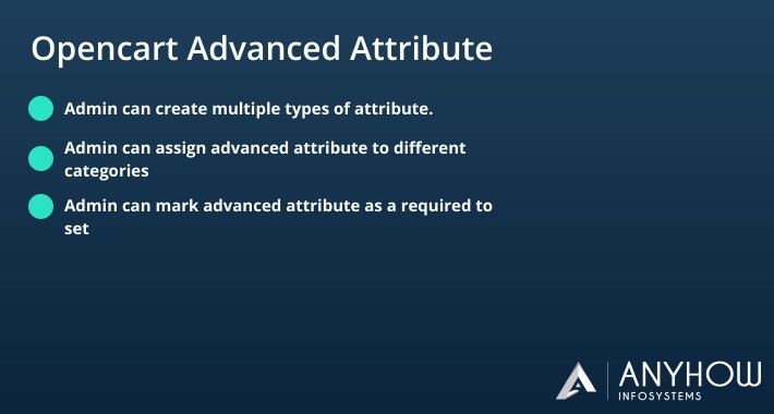 Opencart Advanced Attribute
