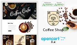 Coffee Bean Shop Mega MultiStore Premium Opencar..