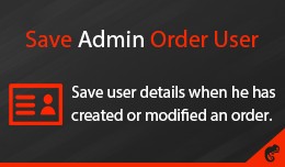 Save Admin Order User