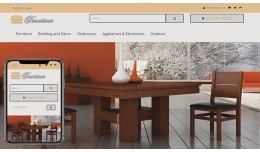 Furniture Opencart Theme - Burly Wood color