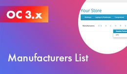 Manufacturers List - Brands Alphabet