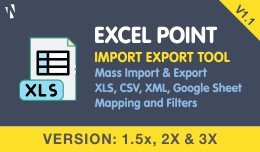 Excel Point - Import Export Tool -  (1.5x, 2.x &..