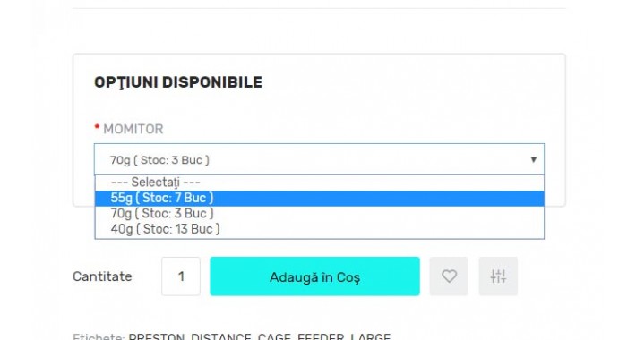 Products Option Quantity (ocmod)
