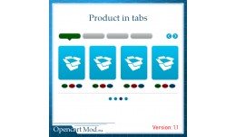 Product in tab